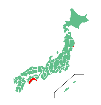 高知県位置地図