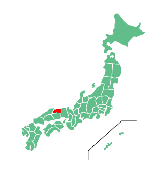 鳥取県位置地図
