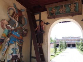 落ち着いた雰囲気ティエンムー寺