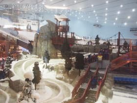 モール内スキー場1