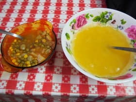 手作りスープ