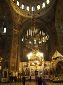 アレクサンドル・ネフスキー大聖堂内部 