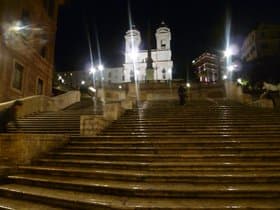 スペイン広場夜景