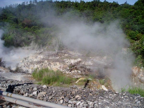 硫黄谷温泉