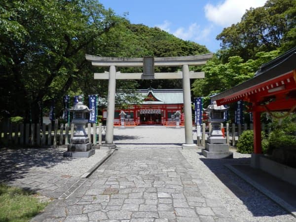 阿須賀神社と鳥居