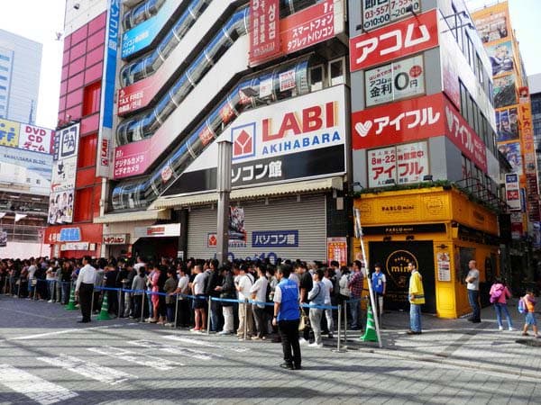 開店前の行列