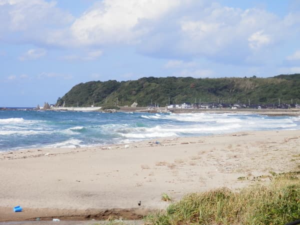 琴ヶ浜海岸北側