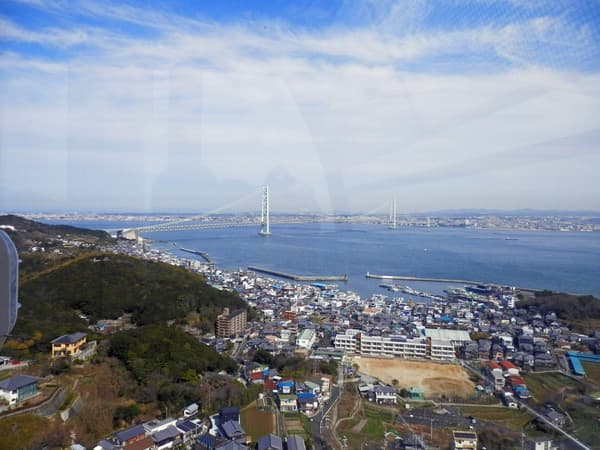 観覧車からの明石大橋