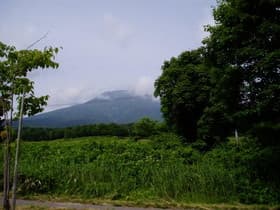 青森県　岩木山