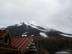 ５合目から山頂の景色