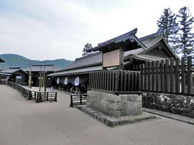 箱根関所内