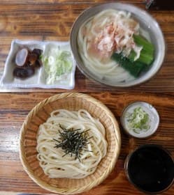 湯もりうどん、皿うどん