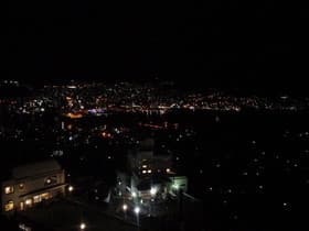 ラウンジからの夜景