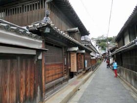 昔の町並み