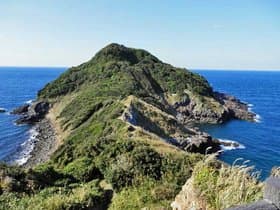 川尻岬のある島