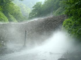 北海道 氷のトンネル