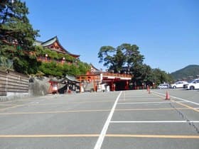 太皷谷稲成神社駐車場