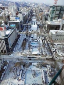 北海道 札幌雪祭り（大通）