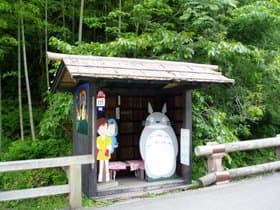 以前のトトロのバス停