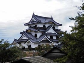 彦根城高台から