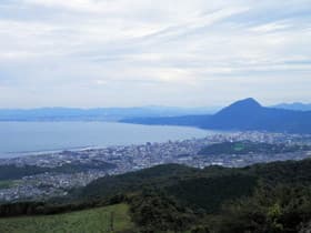 十文字原展望台左から
