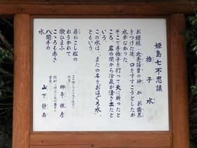 拍子水の逸話