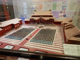首里城当時の再現模型