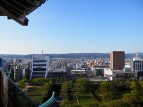 天守からの眺望