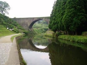 熊本県　通潤橋