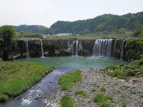 大分県　緒方町　原尻の滝