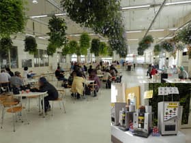 広い店内