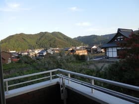 ベランダからの景色