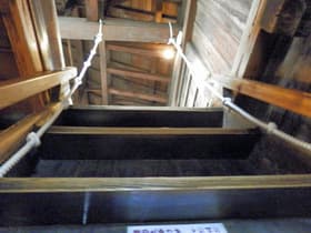 天守閣への階段