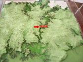 兵庫県地形模型