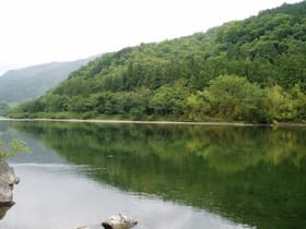 高知県　四万十川　カヌー