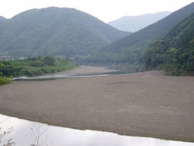 広大な四万十川