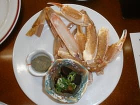 カニの刺身